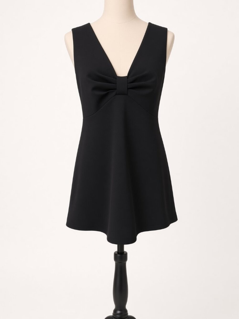 Kate Spade Black Bow Front Sleeveless Top Size 12